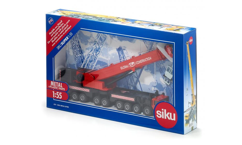 Siku 4311 Megalifter Mobiele Kraan Schaal 1 : 55 9 Siku 4311 Megalifter Mobiele Kraan Schaal 1 : 55 - Afbeelding 7