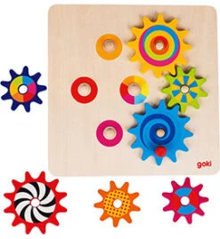 Tandwielenpuzzel Goki 8 Tandwielenpuzzel Goki -Auto Winkel tandwielen puzzel goki 58530 1 1
